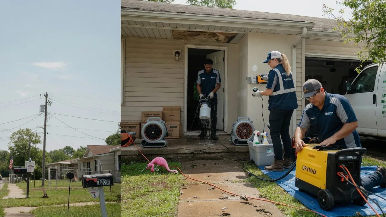 Storm Damage Water Removal in Metairie, LA near me
